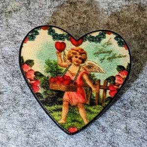Vintage Valentine Pin